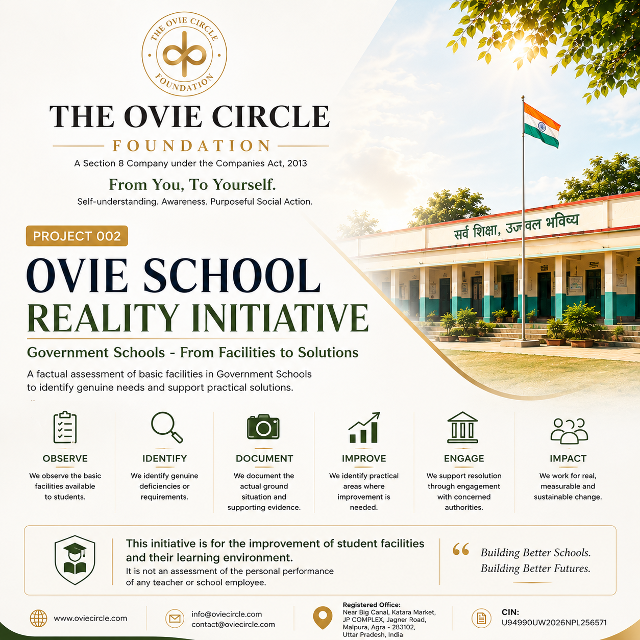 PROJECT 002 — OVIE School Reality Initiative
